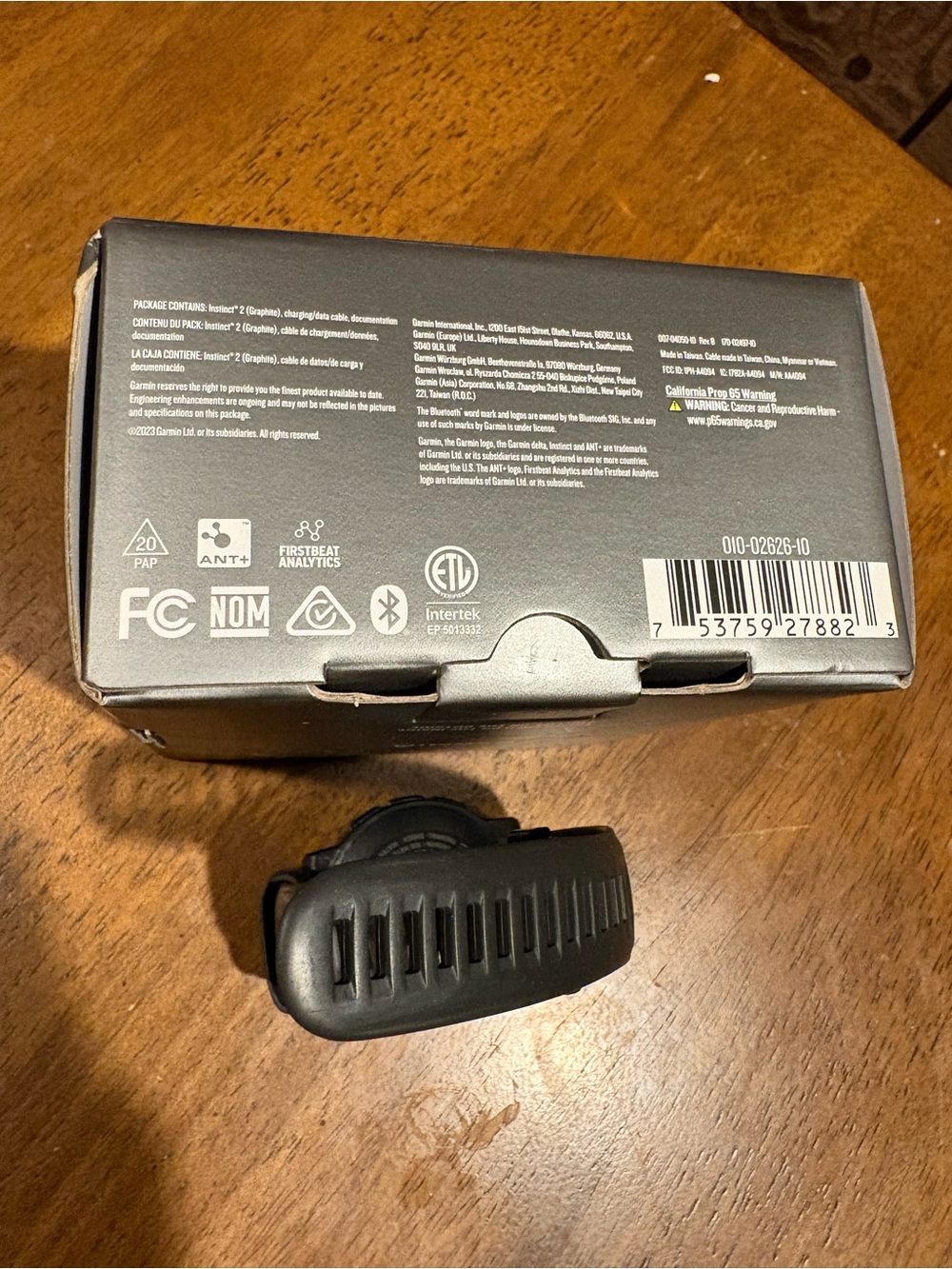 Garmin Instinct 2 Rugged GPS Smartwatch - Dark Gray - Picture 5 of 6